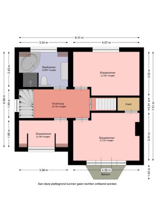 Floorplan - Kruisbergstraat 30, 6444 BG Brunssum